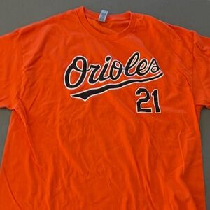Orange Orioles Austin Hays #21 Tee